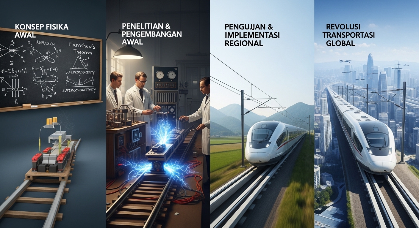 Evolusi Teknologi Maglev: Dari Konsep Fisika ke Revolusi Transportasi Global