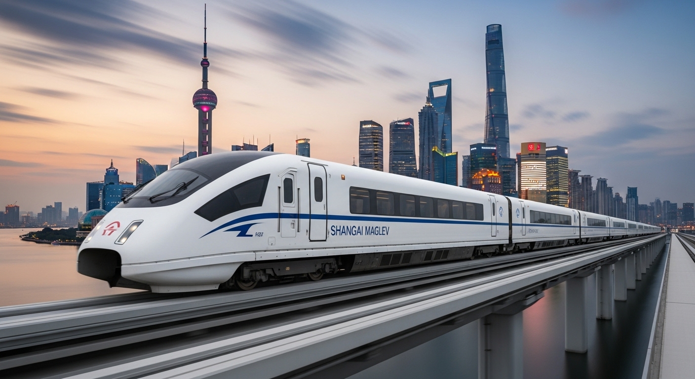 Shanghai Maglev: Pelopor Transportasi Supercepat Dunia
